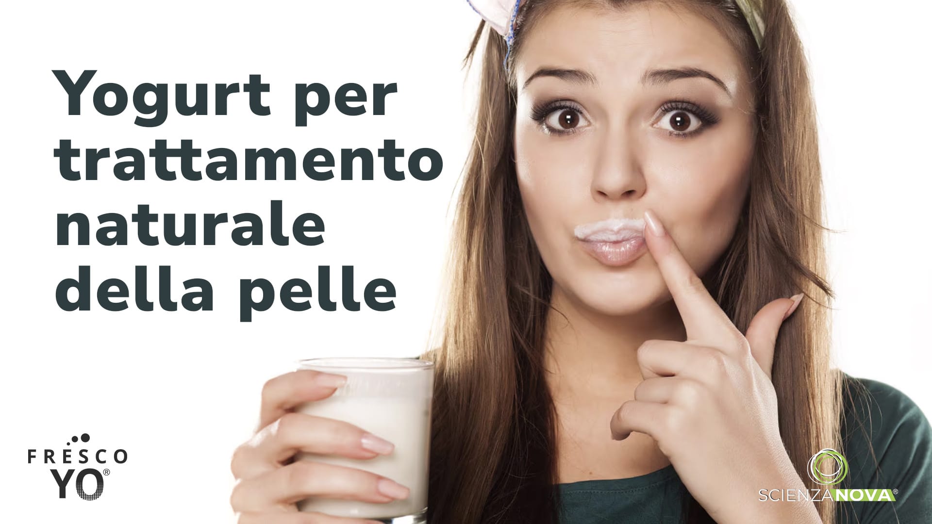 Lo Yogurt come trattamento naturale per la pelle