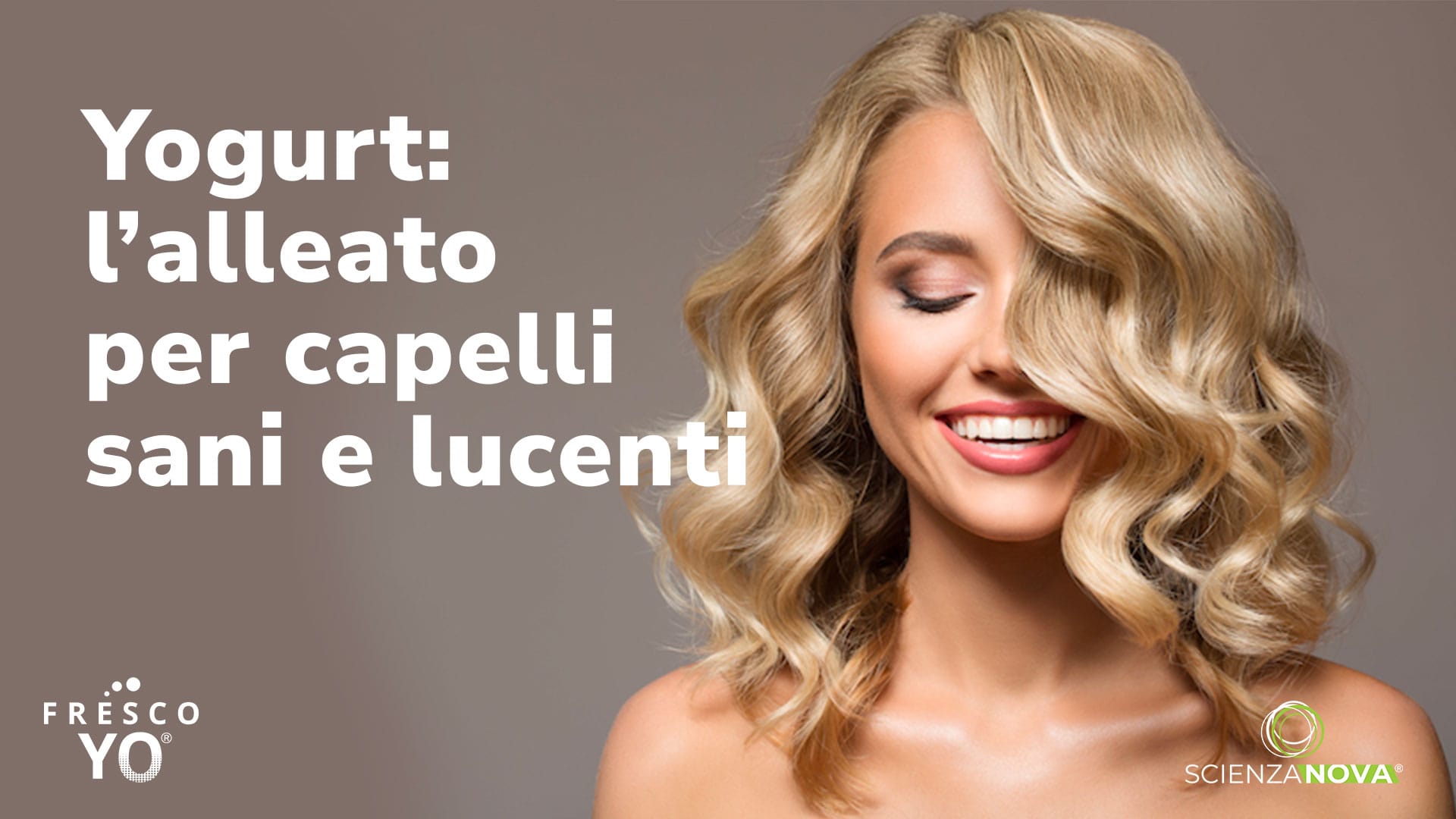 Lo Yogurt come alleato per capelli sani e lucenti