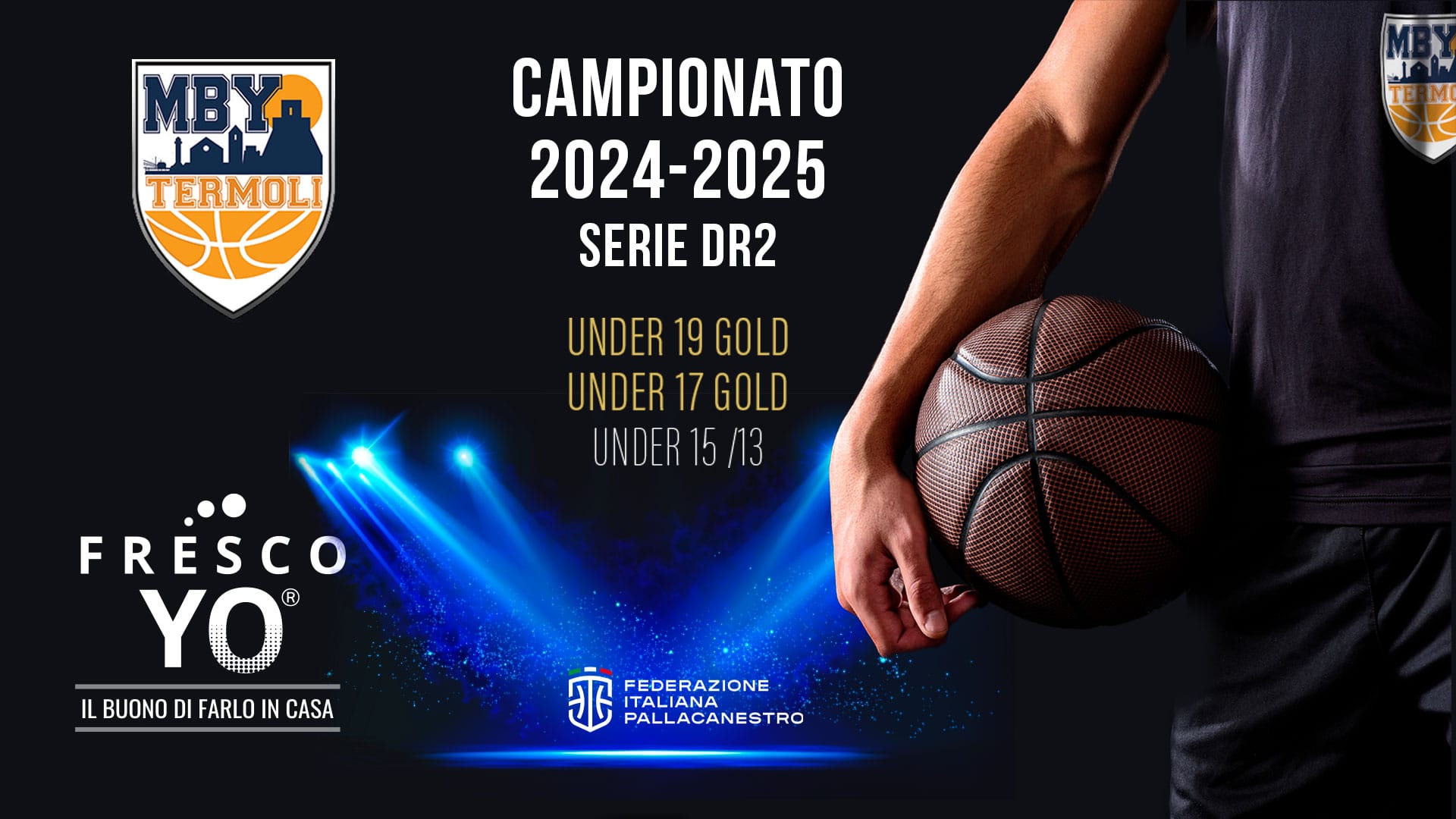 Fresco Yo sponsorizza “Molise Basket Young” per il Campionato 2024-2025